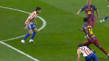 巴萨客场逆转马竞 西甲冠军悬念再减