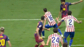 巴萨客场逆转马竞 西甲冠军悬念再减